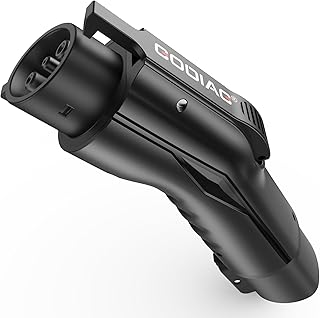 Tesla to J1772 Charging Adapter, GODIAG J1772 EV Adapter, Max 48A & 250V Fit for All J1772 EVs - Compatible with Tesla High Powered Connectors, Destination Chargers, and Mobile Connectors