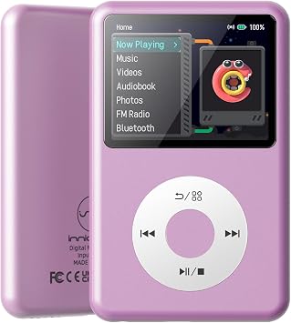 Innioasis Y1 Timeless Class 128GB Digital Children's Music Player Purple