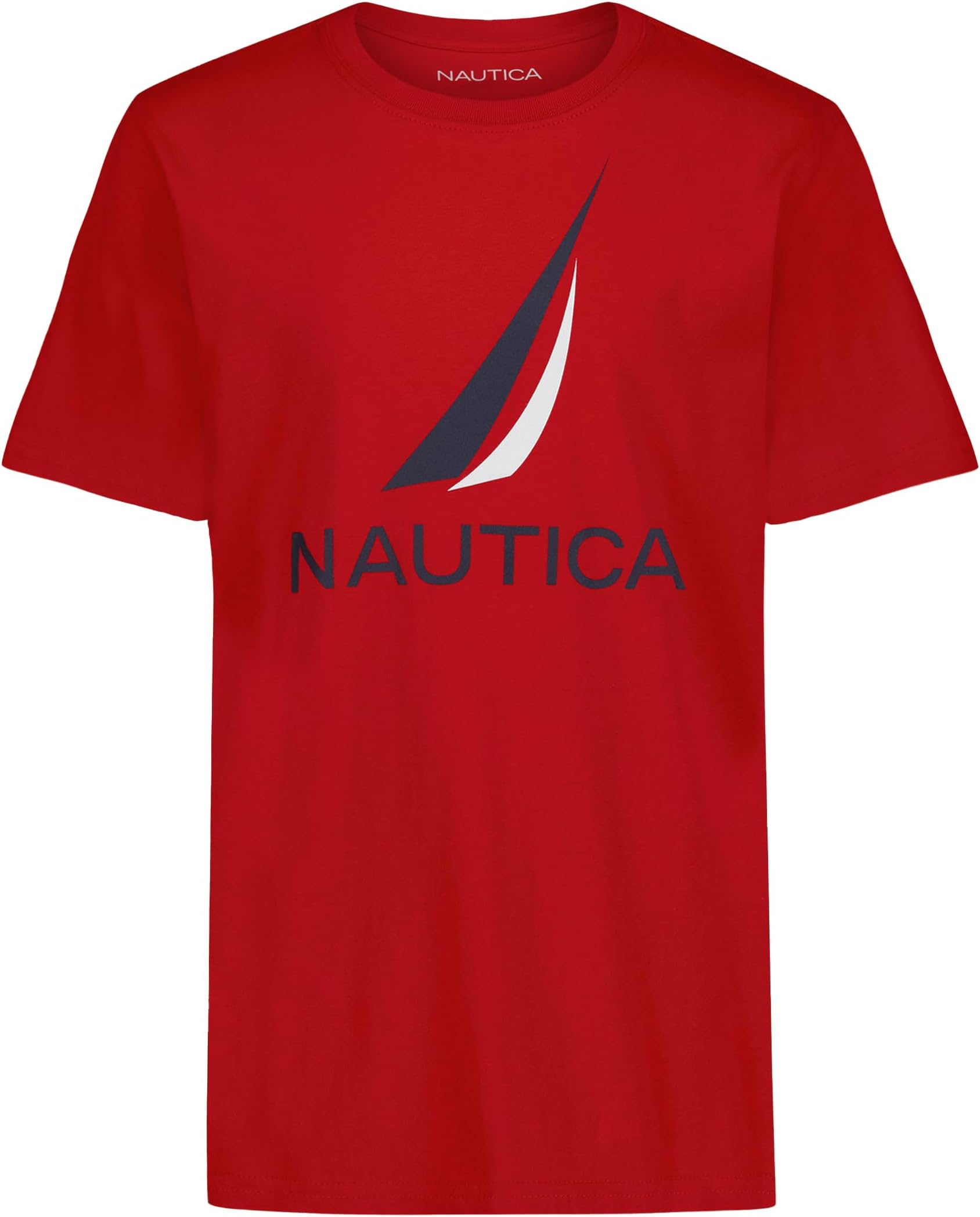 Boys' Short Sleeve J-Class Logo Crew Neck T-Shirt, Soft, Comfortable, Relaxed Fit
