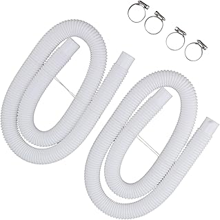 Mangueiras de Reposição para Piscina Com Braçadeiras, Mangueira de Piscina Com Braçadeiras, Mangueira e Braçadeira de Reposição para Piscina, para Bomba de Piscina de 300 330 530