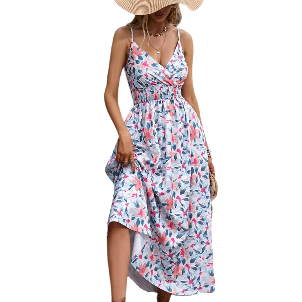 Robe boheme sans manche fluide pour masquer les imperfections - 8