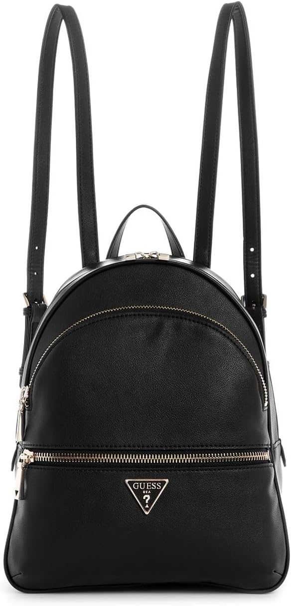 GUESS womens Manhattan Large Backpack, Black, One Size US