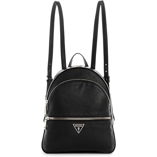 GUESS womens Manhattan Large Backpack, Black, One Size US
