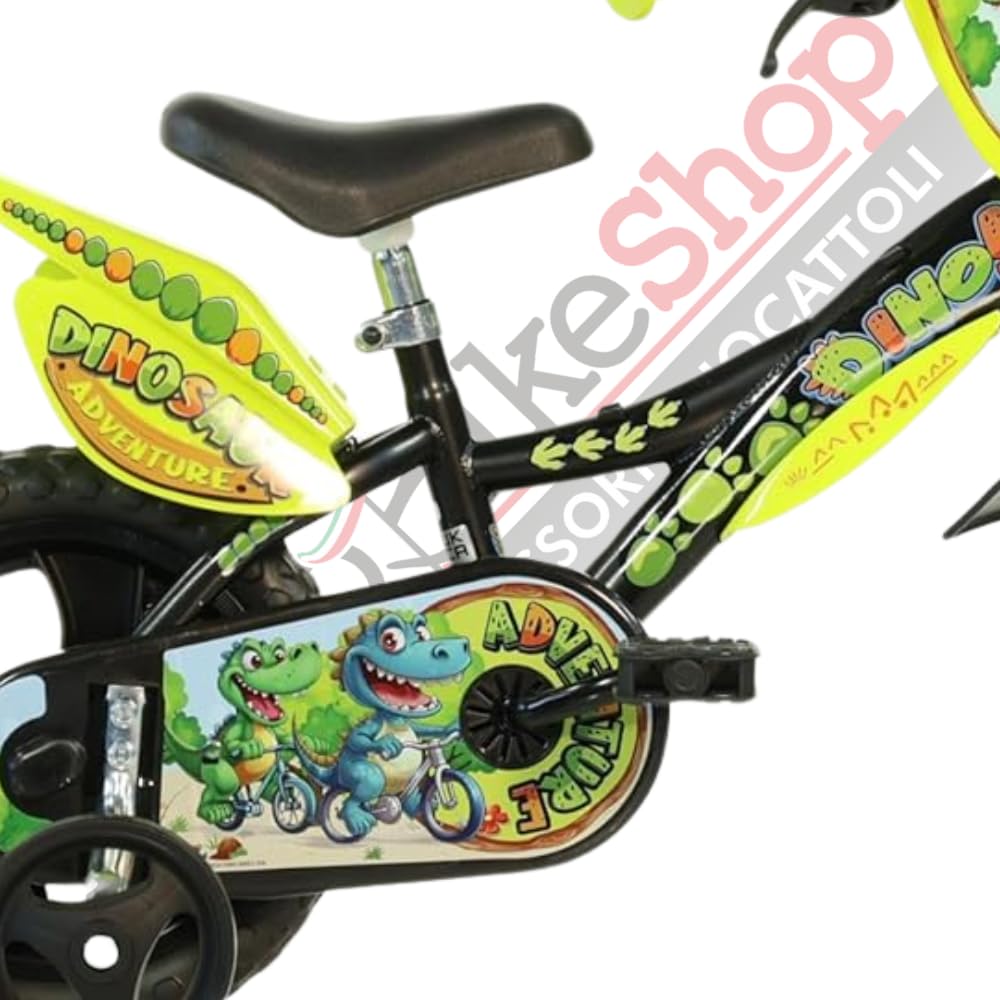 Bici per Bambino Bicicletta Dino Bikes Dinosaur Dino T Rex - Taglia 12"