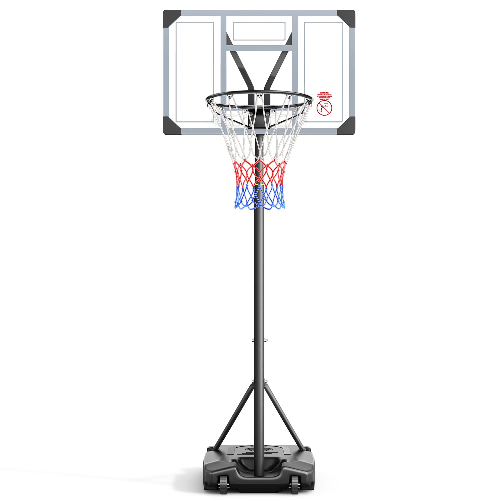 Basketballkorb Outdoor 305cm für Kinder, Jugendliche und Erwachsene