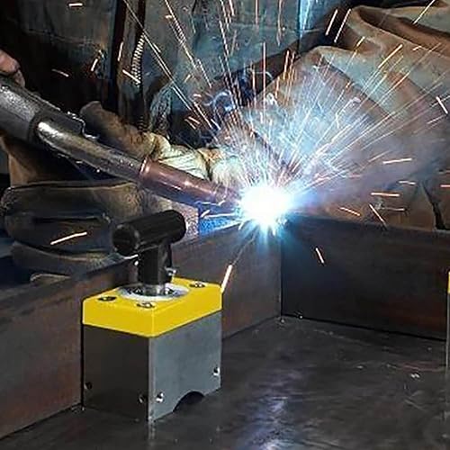Miniatura 2 de Magswitch MagSquare 400 Soporte de abrazadera de base cuadrada de soldadura magnética para kit de soldadura, herramientas, suministros y accesorios,