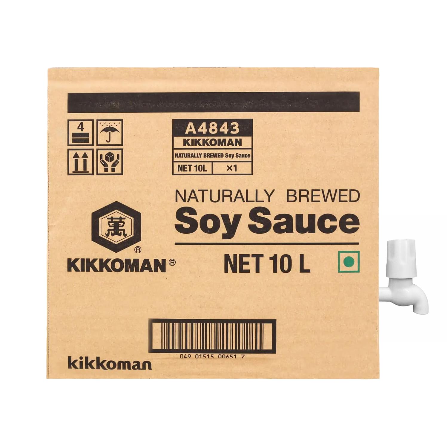 Kikkoman Naturally Brewed Soy Sauce, 10L Aseptic Pouch With Dispensing Tap | Made in Japan | No Added Colour or Preservatives | All Purpose Seasoning - 4 Ingredients- Soy Beans, Salt, Water, Wheat (B0B7WGVTTK) Amazon Price History, Amazon Price Tracker