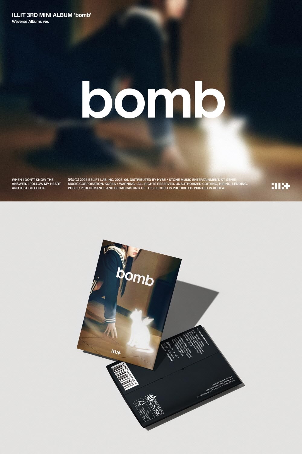 Amazon.co.jp: アイリット ILLIT - 3rd Mini Album bomb Weverse