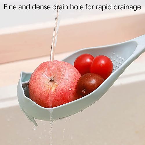 Miniatura 4 de Cuchara de cocina multifuncional para cocina, cuchara de espagueti, coladores para separador de yema de huevo, rallador, espátula para triturar,