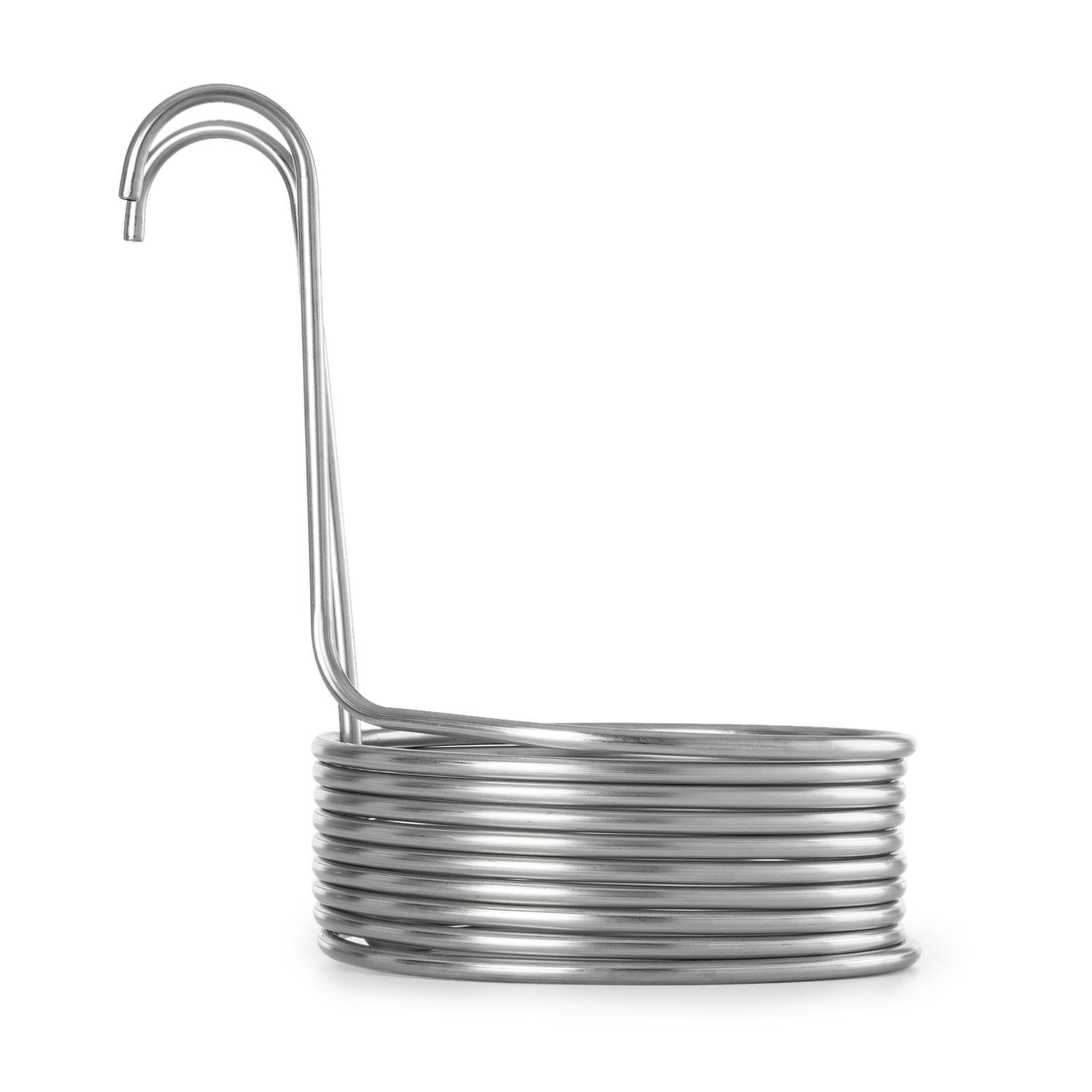 KLARSTEIN Mundschenk - Bollitore Birra con Dispositivo di Raffreddamento ad Immersione, Set Produzione Birra in 8 Pezzi, 3000 W, Display, Acciaio Inox 304, Argento