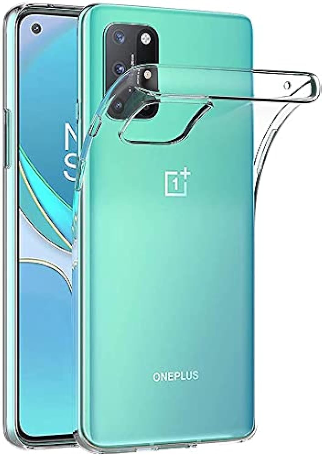 Custodia posteriore trasparente morbida e sottile originale per OnePlus 8/8 Pro/8T Cover in gomma trasparente ultra sottile antiurto  202192403
