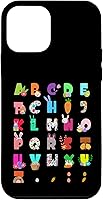 Vista 16 de Cute Alphabet Funny Easter Day ABC Letters Egg Rabbit Case for iPhone 17
