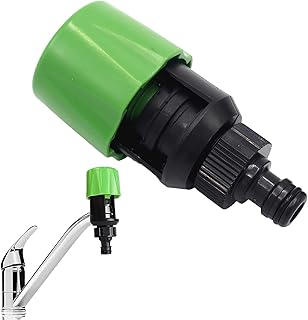Hose Pipe Connector, Hose Connector, Hose Tap Adapter, Hose Connectors, Tap Hose Adapter, Tap Connector for Hose Pipe, Kitchen Tap Hose Connector Mixer Hose Part, Garden Hose Connector (Green)