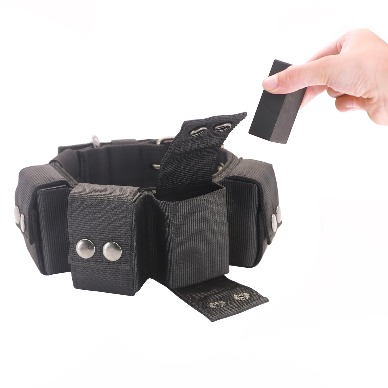 Collar táctico con peso para perro, pesas para entrenamiento y ejercicio, perros pequeños, medianos y grandes
