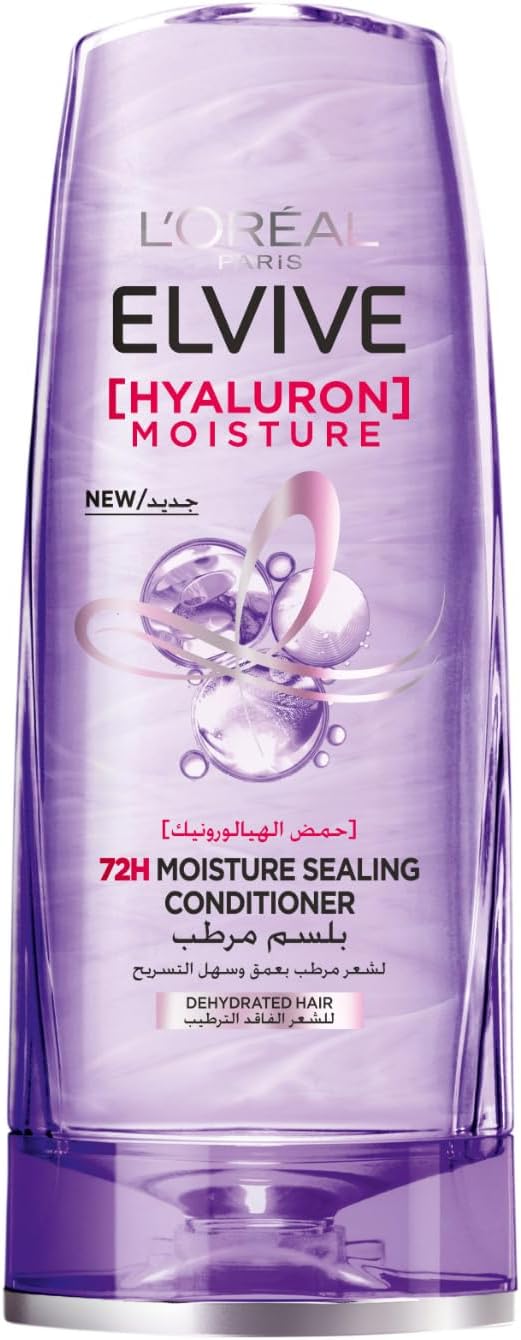 – L’Oréal Paris Elvive Hyaluron Moisture 72H Moisture Sealing Conditioner For Dry Hair - 360ml