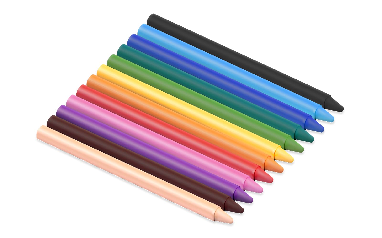 Jovi - Crayons Student, Pudełko 300 kredek plastikowych, Różne kolory, Idealny od 3 lat, Odporny i wydajny, Bezglutenowy (929)