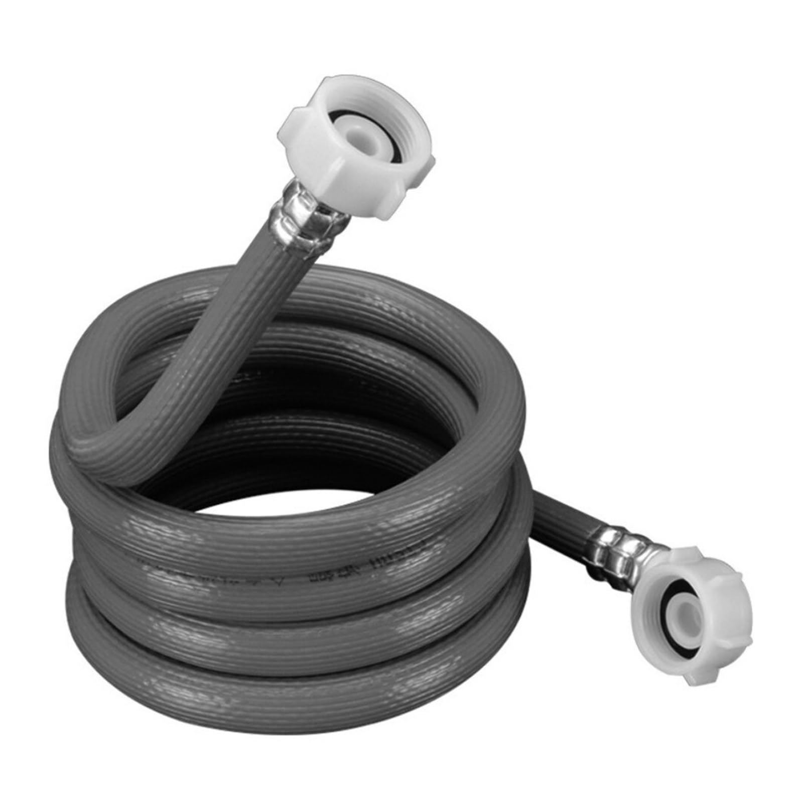 Manguera de entrada de lavadora automática, manguera de entrada de agua europea a prueba de explosiones de alta presión, tubería de suministro de agua for jardín de 3/4 pulgadas(4M)
