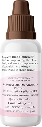 Miniatura 2 de Sangre de Drago (o grado) - Sangre de Dragón - 1.0 fl oz | Savia de Croton Lechleri silvestre de la selva amazónica (Ecuador) | Soporte para la piel