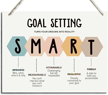 Therapy Decor, Inspirational Motivational Wall Art, Social Worker Office Decor, Kids Behavior Chart for School Classroom, Turns Your Dreams into Reality Wood Sign