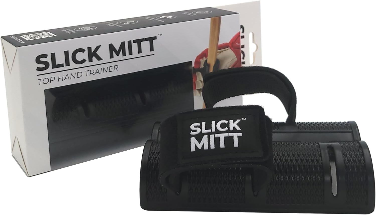Slick Mitt™ - Top Hand Hockey Training for Smoother Stickhandling, Top Hand Strength and Harder Shots