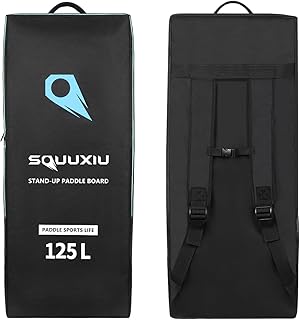 Aufblasbare Paddleboard-Tasche, 105 l/125 l, langlebig, SUP-Board-Rucksack, große Kapazität, Stand-Up-Board, Reisetasche, tragbarer Surfbrett-Rucksack für Reisen, Surfen, Strand, Wassersport