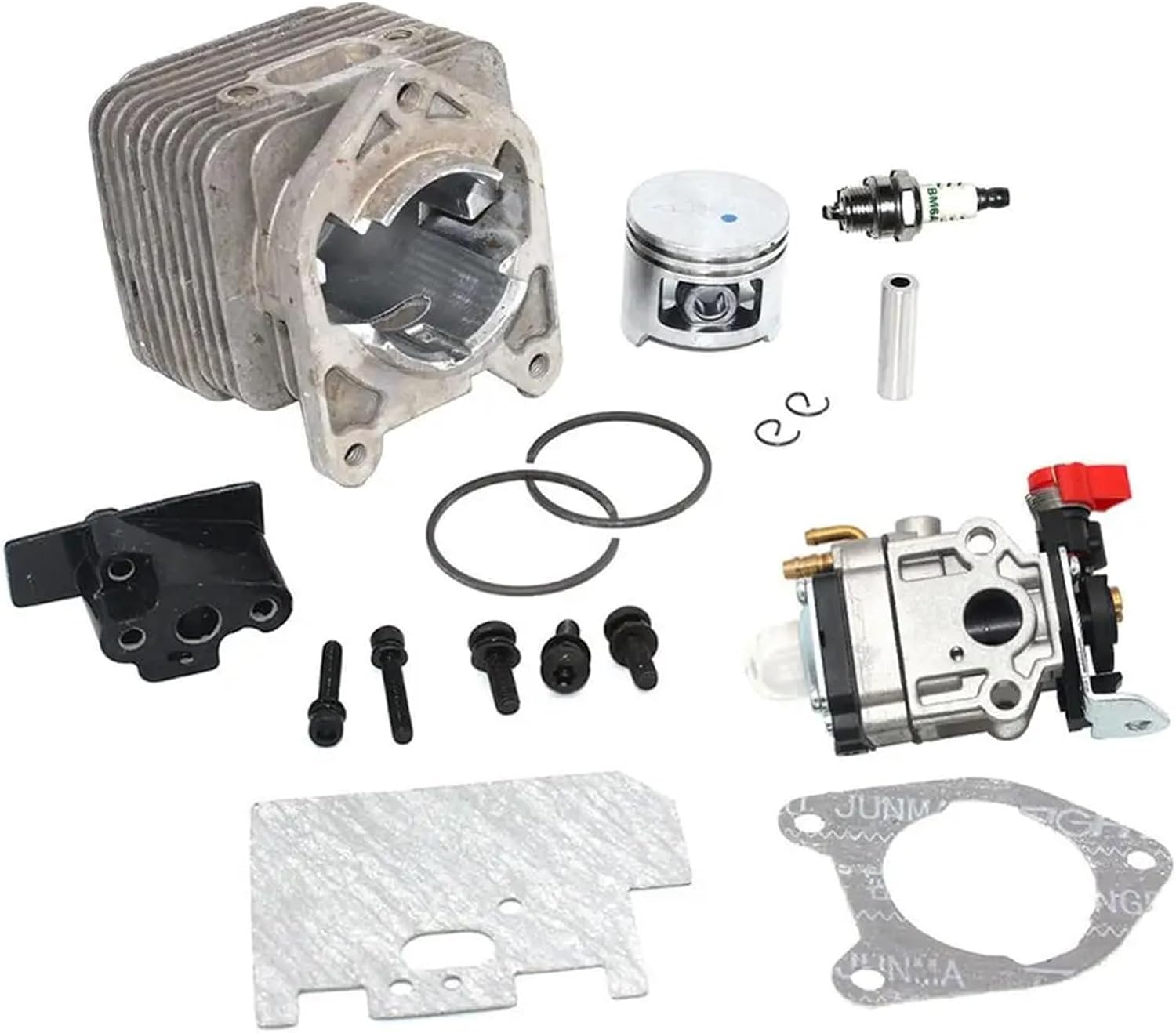 代替品 30cc ホームライト ストリングトリマー ティラーブロワー バックパックブロワー用シリンダーピストンキット MPN UP0