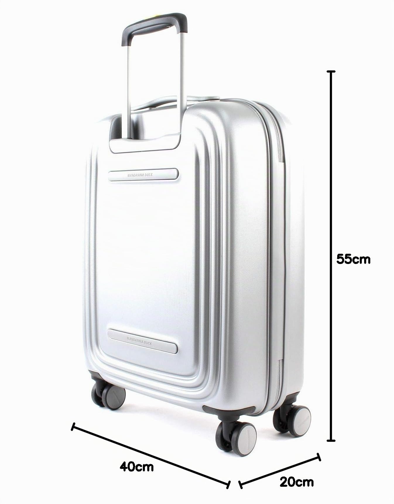 Mandarina Duck Logoduck Maleta/Trolley, 40 x 55 x 20 cm (LxHxW)