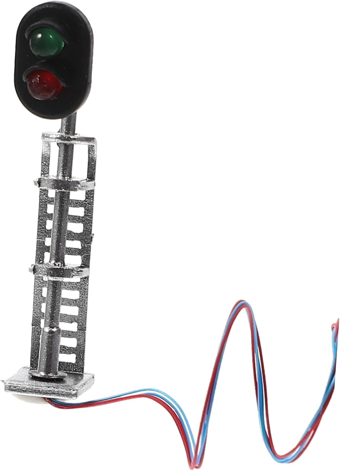ibasenice Realistic Mini Traffic Signal Model for Sand Table DIY Decor Premium Construction Lightweight Simulation Signal Light for Miniature Landscape Railroad Hobby