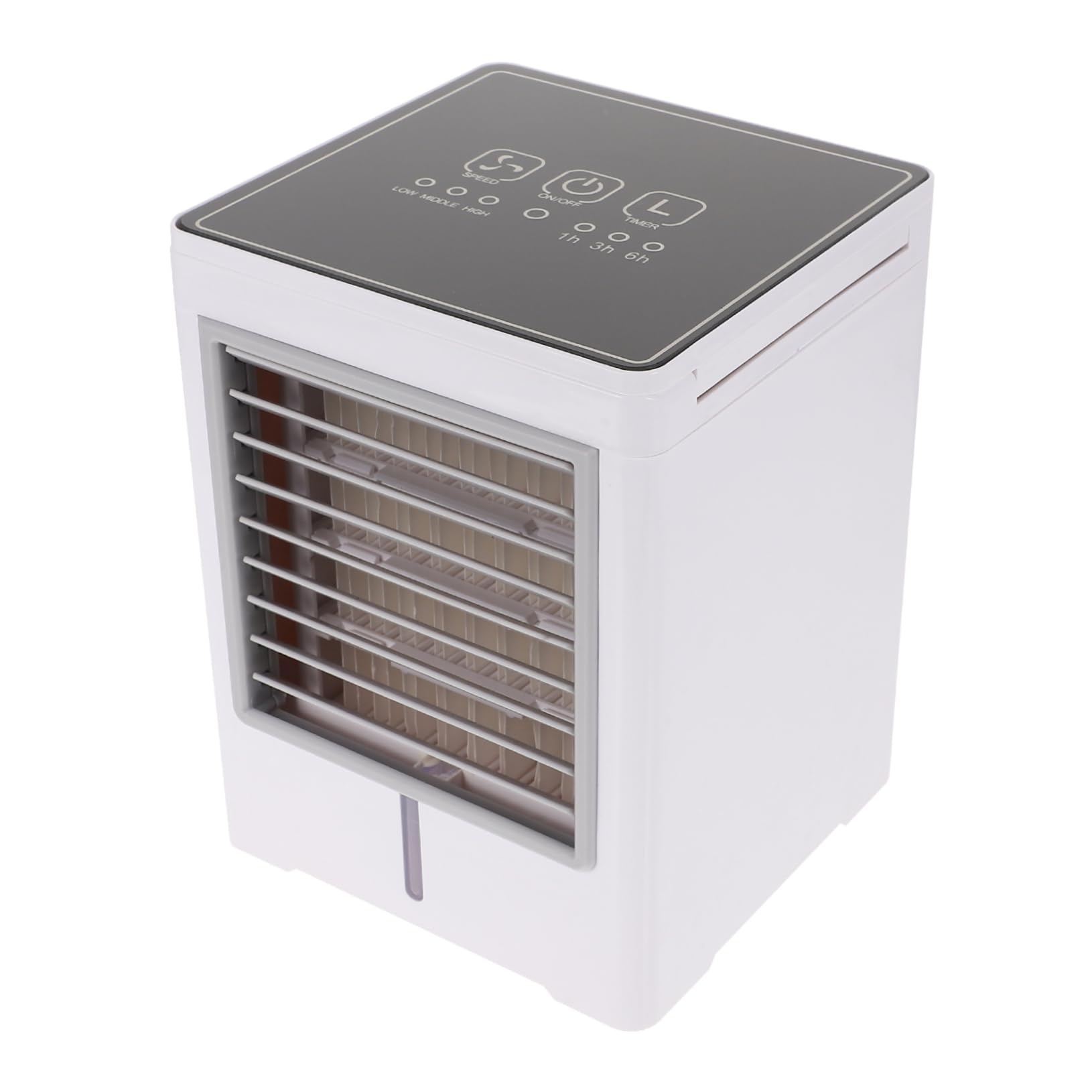 Homoyoyo Mini Aire Acondicionado Portátil USB de Sobremesa Blanco 470ml | Ventilador USB Portatil, Ventilador de Refrigeración Usb, Celebracion Verano