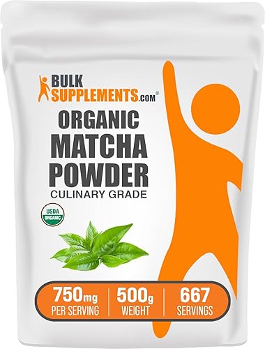 BulkSupplementscom Matcha Té Verde en Polvo - Matcha Japonés - Té Verde Matcha Polvo - Matcha para Latte 1764oz BulkSupplementscom Matcha Té Verde en Polvo - Matcha Japonés - Té Verde Matcha Polvo - Matcha para Latte 1764oz