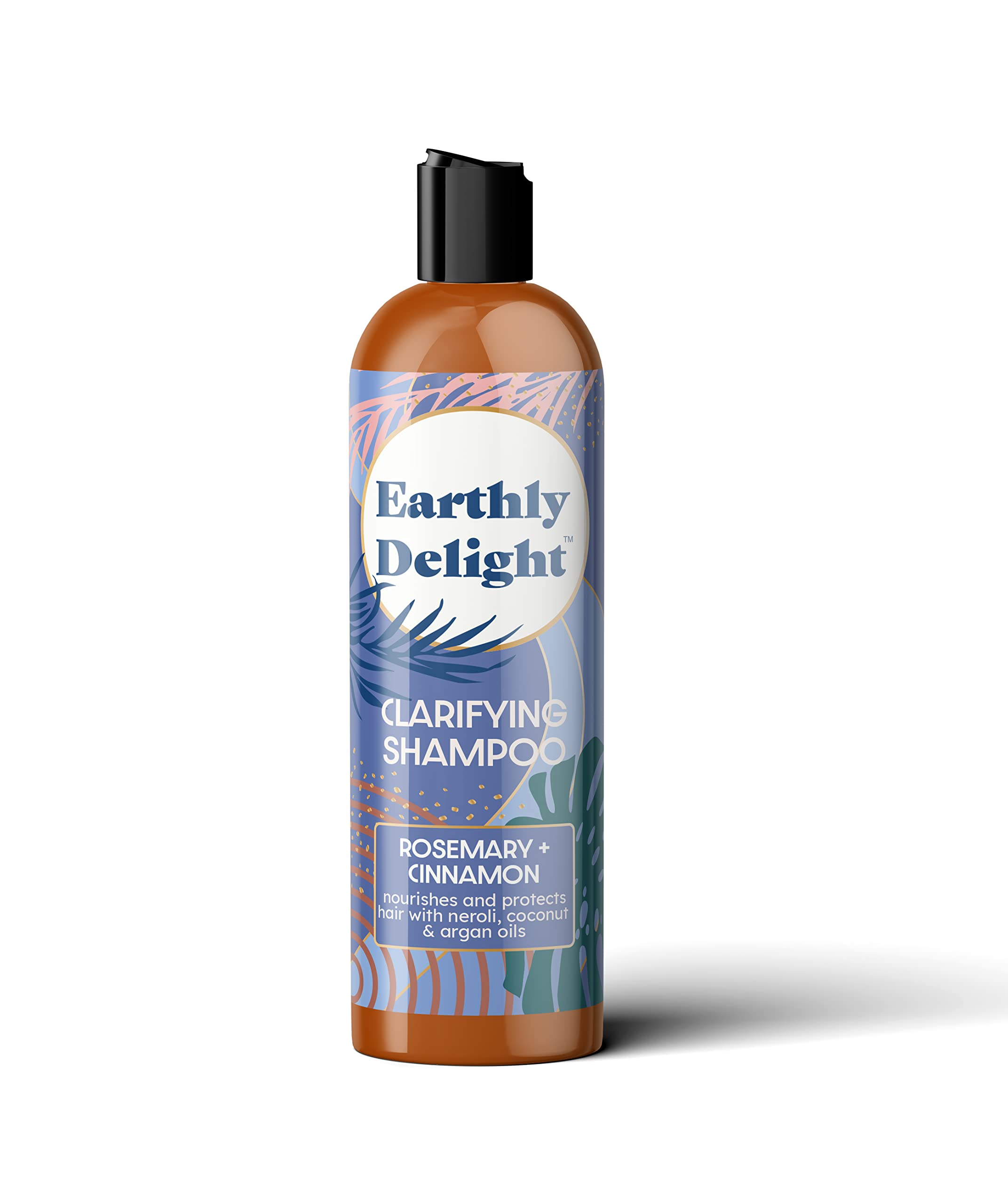 Earthly DelightClarifying Shampoo - Formerly Tropical Rain - 16oz | Ideal for Normal to Oily Hair | Safe for Color Treated Hair