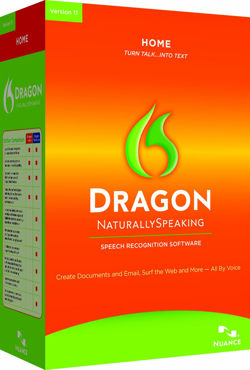 Nuance Dragon NaturallySpeaking 11 Home - Software de reconocimiento de voz (2560 MB, 1024 MB, Intel Pentium, 1GHz)