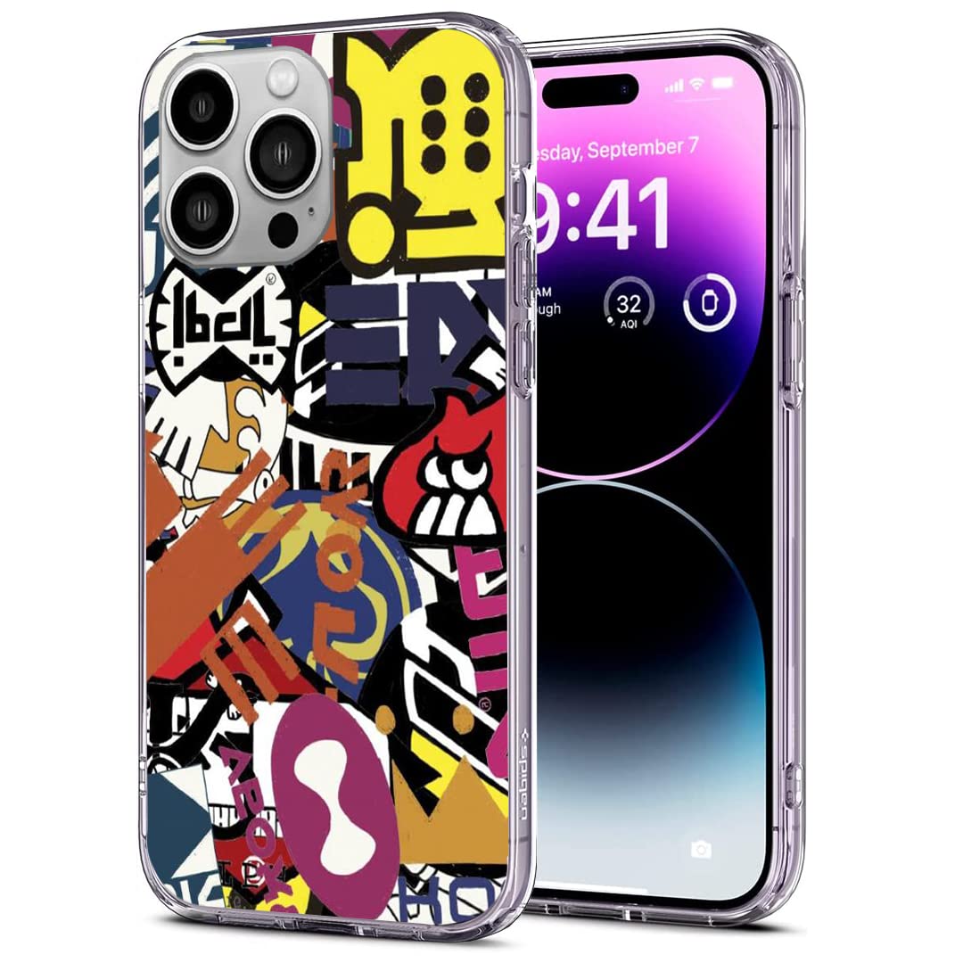 Amazon.com: EMISOO Phone Case Cover Compatible with iPhone Splatoon  Compatible Brand Logos 11 Pro Max Soft TPU Clear Slim Transparent Silicone  : Cell Phones & Accessories