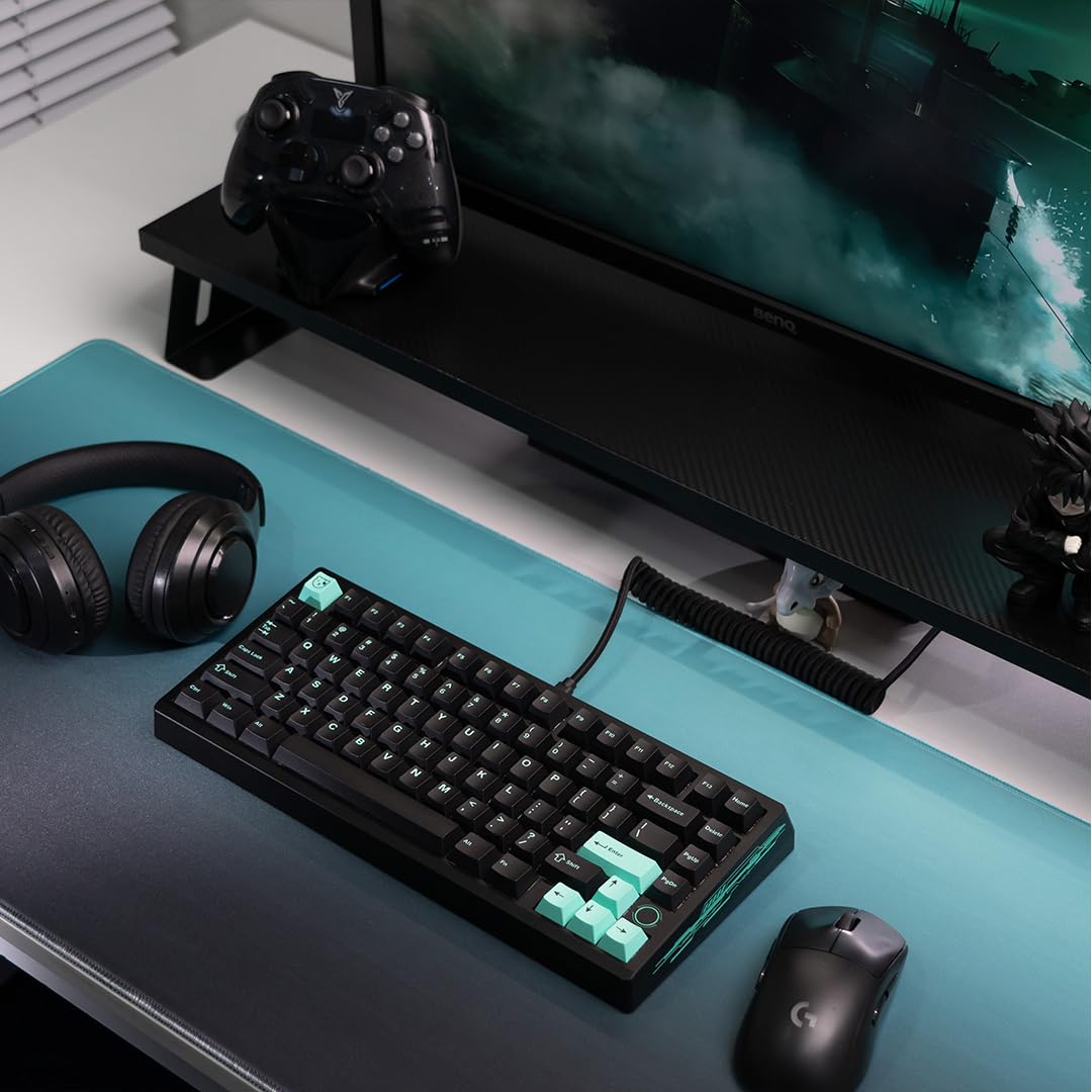 BOOG75 Tastiera da gioco al 75% con interruttori magnetici GATERON KS-37B, tastiera ad effetto Hall a scatto rapido, hot swap, montaggio con guarnizione, tastiera HE in alluminio personalizzata