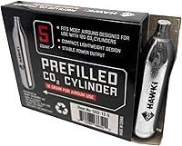 Vista 9 de Hawki - Cartuchos de CO2 de 0.42 oz para pistolas de aire, pistolas BB, pistolas de Airsoft y accesorios de paintball