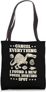 Fossiling Paleontologist Fossil Collector Fossil Hunting Tote Bag