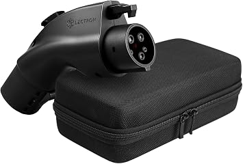 Hard Travel Protective Case Compatible with Tesla J1772 EVs to J1772 Charging Adapter Case Only