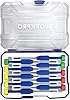 WORKPRO WP200530 Profesyonel Manyetik Hassas Tornavida Seti, CR-V Çelik, 10 Parça, PH/SL/Torx Uçlu, Kaymaz Saplı, Şeffaf Taşıma Kutulu
