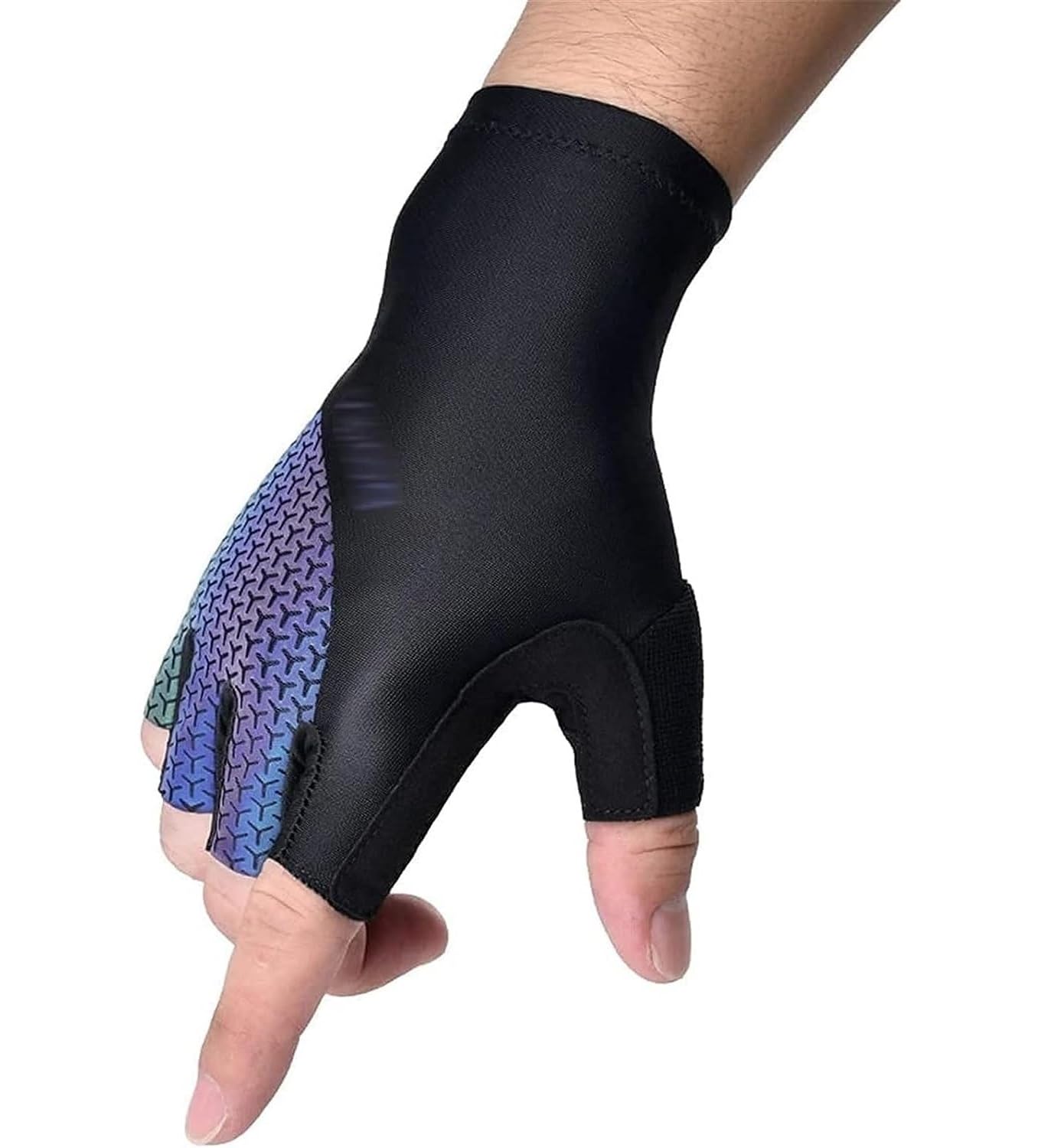 IRYZE Guantes Deportivos Guantes De Medio Dedo Levantamiento De Pesas Guantes De Ciclismo De Medio Dedo Almohadillas De Silicona En La Palma Hombre y Mujer