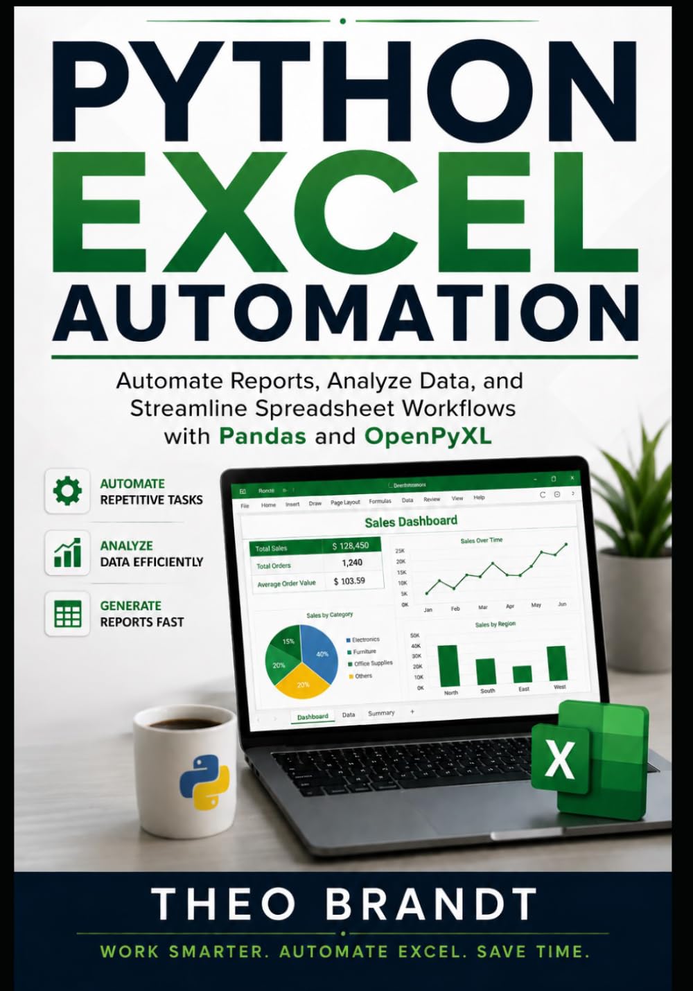 Python Excel Automation: Automate Reports, Analyze Data, and Streamline Spreadsheet Workflows with Pandas and OpenPyXL