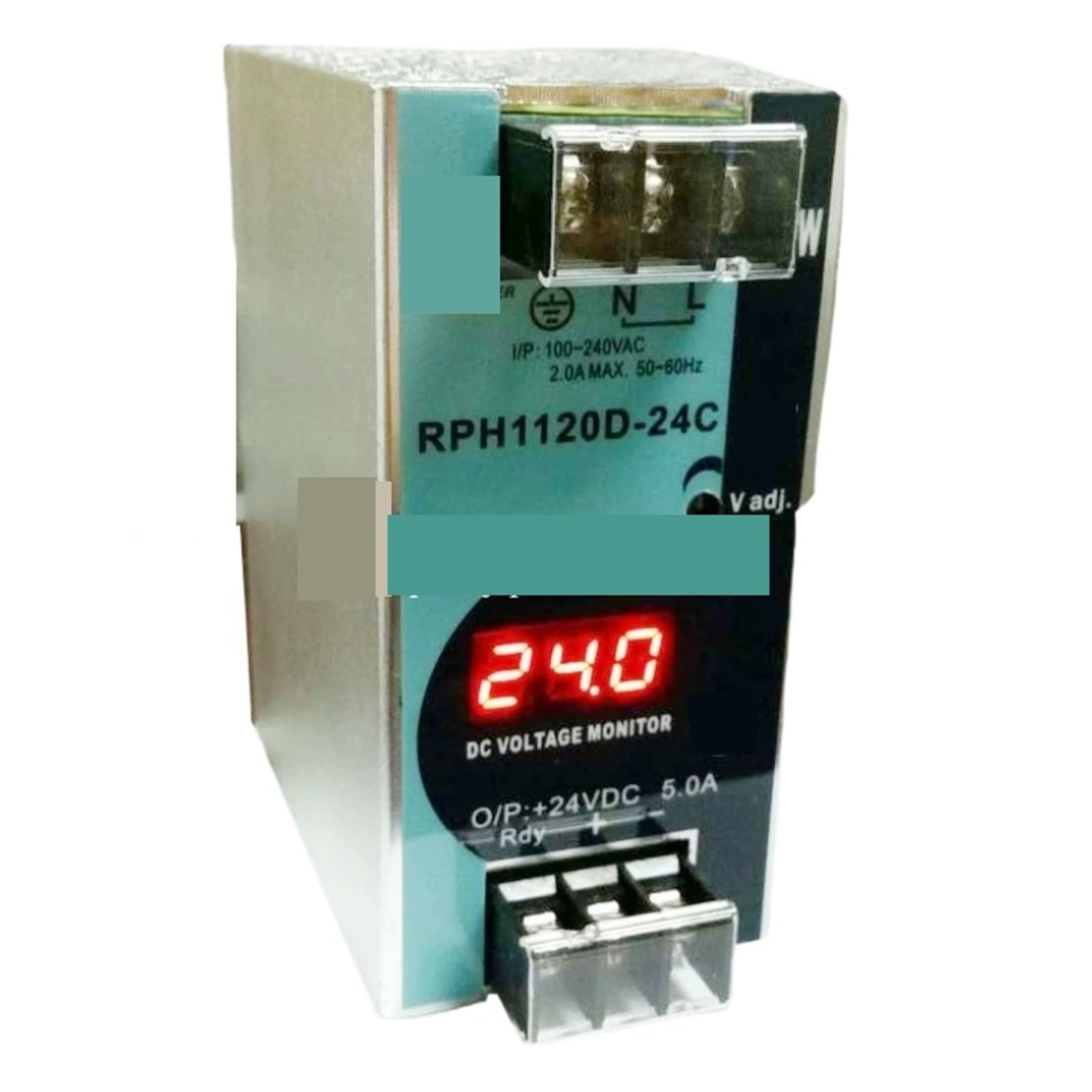 Alimentation à découpage haut de gamme RPH1120D-24C 120W24V5V de type rail - 4