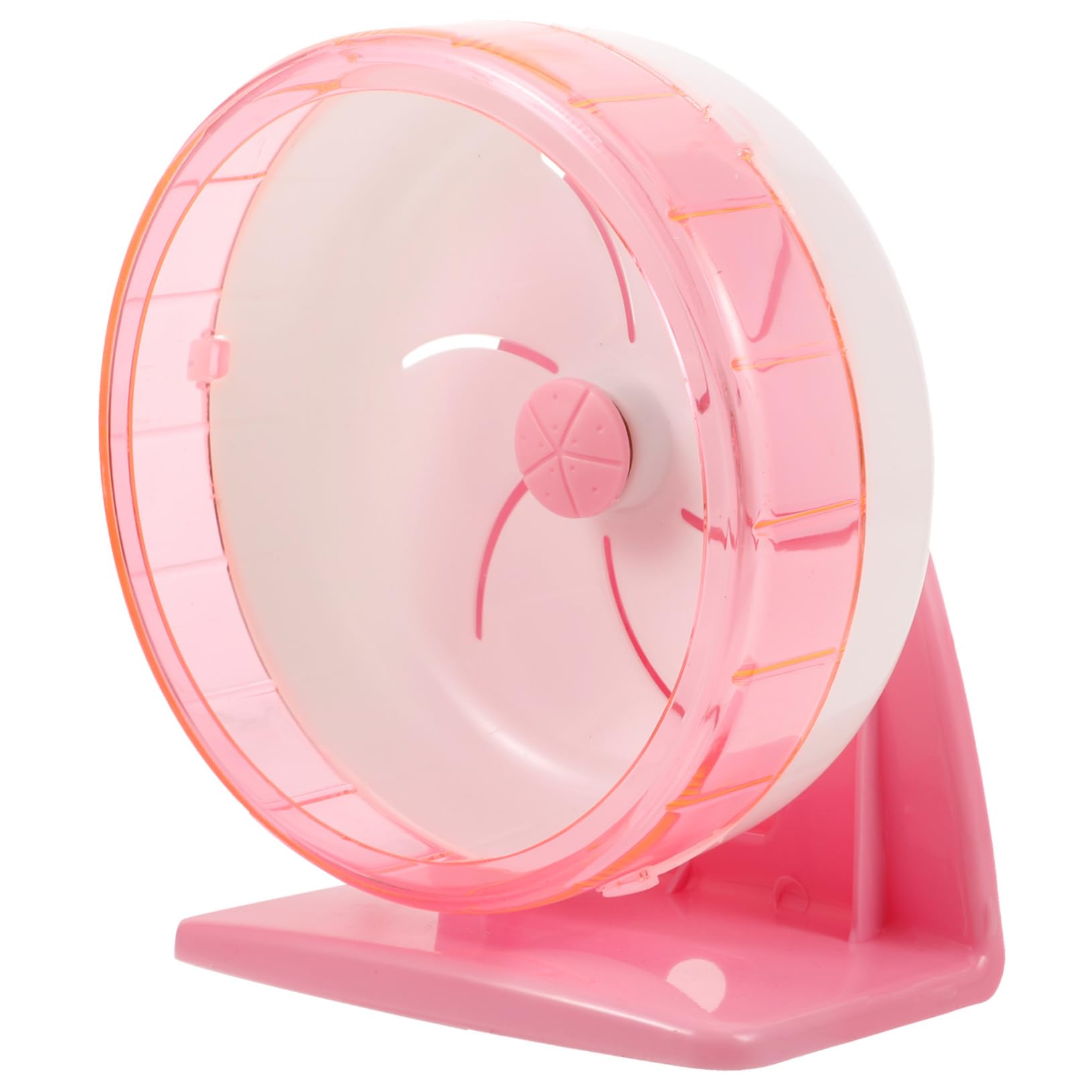 HAPINARY Rueda De Hámster Rueda De Rata Rueda De Hamster Rueda De Erizo Hilandero De Hámster Juguetes para Animales Rueda del Silenciar Rosa Pequeño Erizo El Plastico