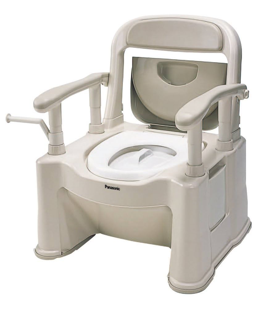 〈新品・未使用〉ポータブルトイレ （Panasonic PN-L30212） パナソニック ポータブルトイレ〈座楽〉ラフィーネ ソフト便座