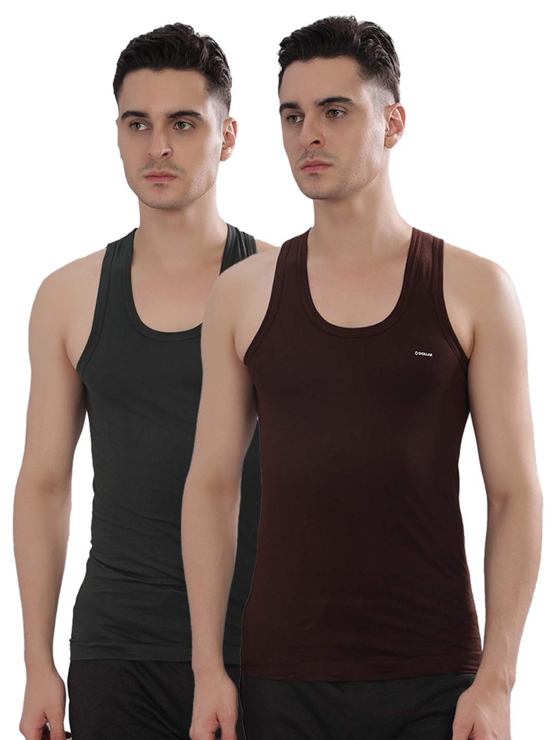 dollar bigboss Men's Solid Regular Fit Vest-picture-23
