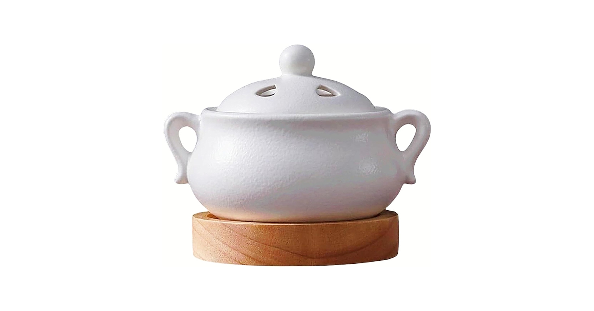 【陶器製】　美品　可愛い天使のアロマポット 陶器製】 美品 可愛い天使のアロマポット