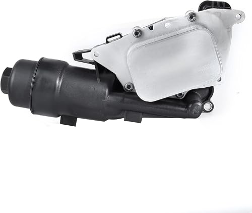 Miniatura 3 de A-Premium Conjunto de carcasa de filtro de enfriador de aceite de aleación de aluminio compatible con BMW F48 Series X1 2016-2019, F39 Series X2