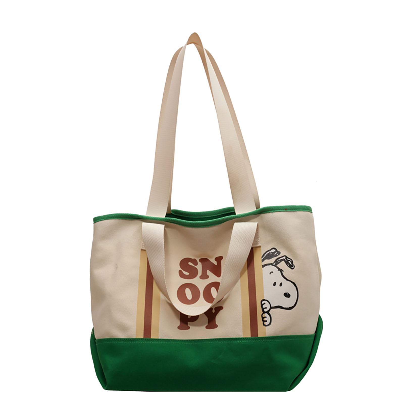 Amazon | [hgTUP] スヌーピー トートバッグ キャンバス トート