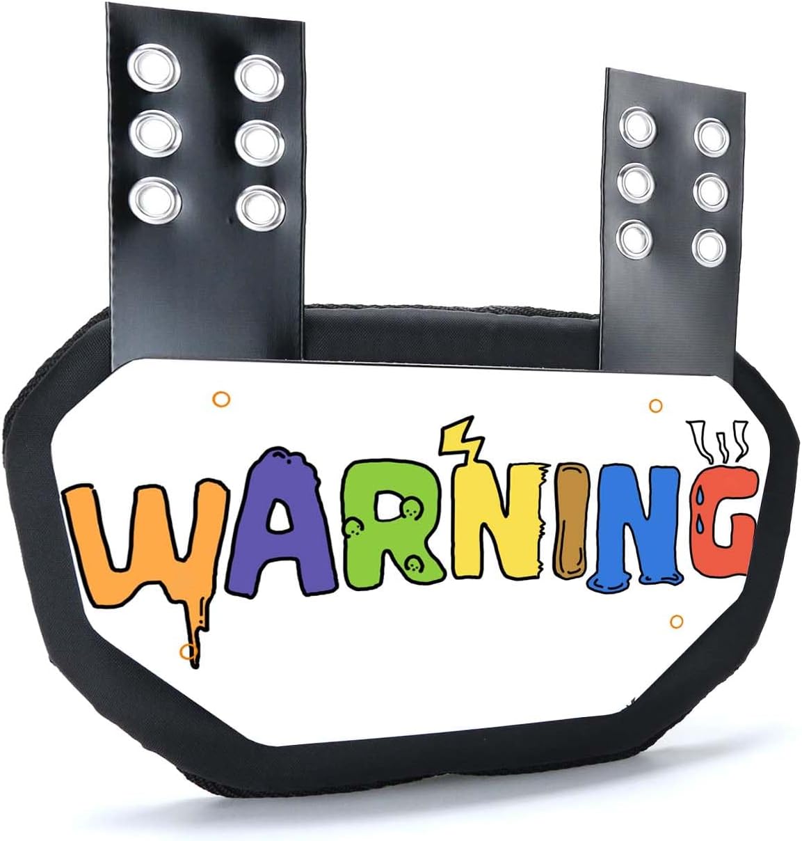 Football Back Plate,Low Back Pad for Youth Football Players(Warning)