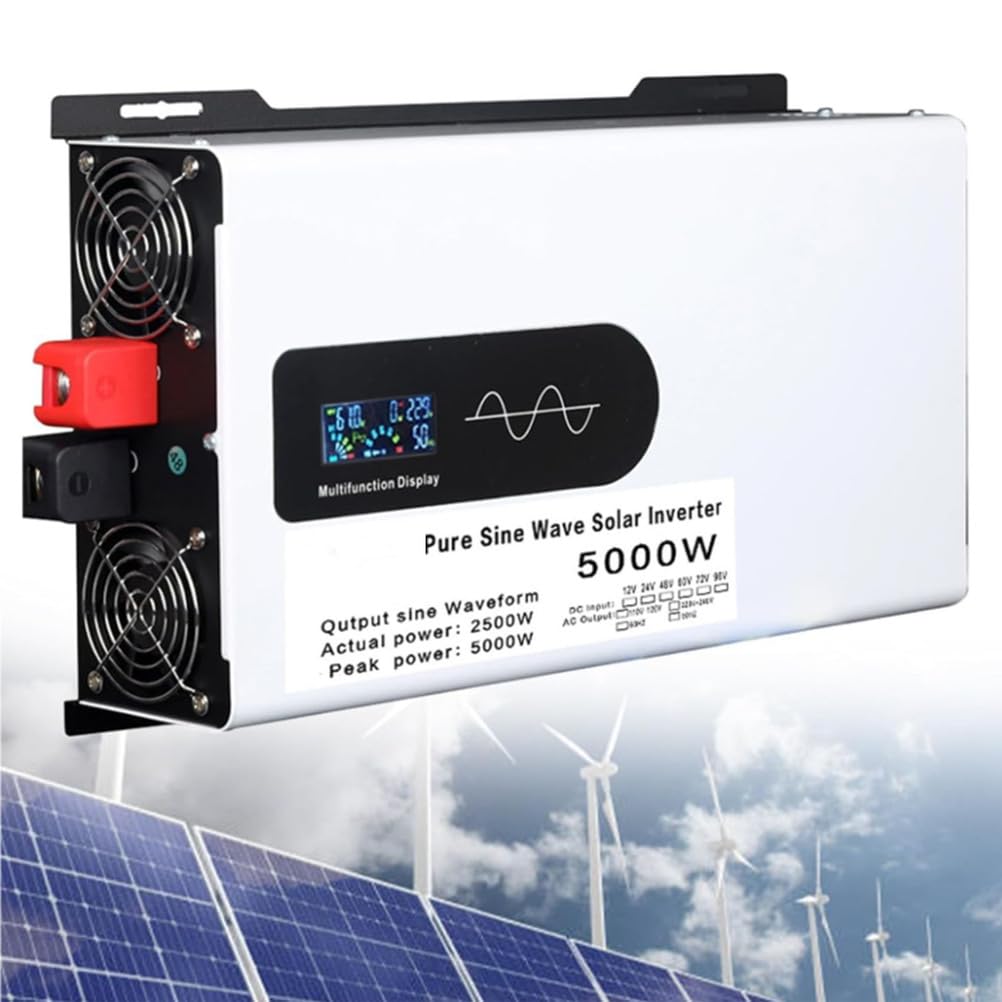Onduleur 5000W pure sinus évitez les pannes de courant avec le convertisseur 24V