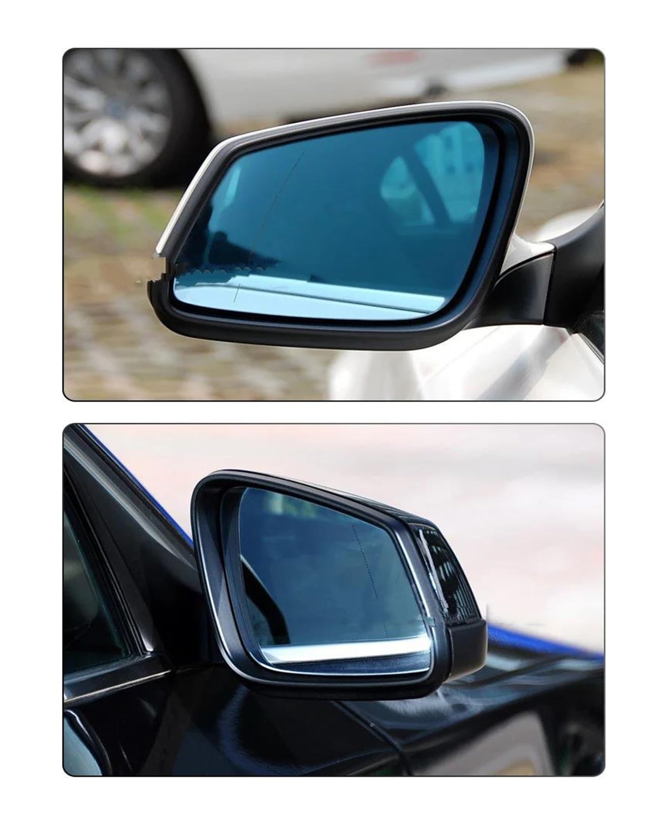 Miroir Glace Rétroviseur Extérieur Rétroviseur Grand Angle Chauffant Côté Gauche Et Droit pour BMW E84 F48 F20 F21 F40 F22 F23 F30 F31 F34 F10 F07(L+R)